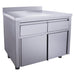 SARO sliding door cabinet with drawers with upstand 1000 mm