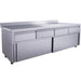 SARO sliding door cabinet with drawers with upstand 1800 mm
