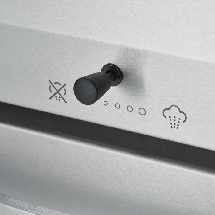 Gasherd ECO 6 Brenner mit Elektro-Heißluftofen (600 x 400 mm / GN 1/1) Serie 700 ND - G20, 6-Brenner (3x3,5 + 3x5 kW) - ELB Gastro