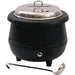 Electric soup pot, 10 liters, including soup ladle