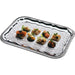 Party plate GN 1/1 made of chrome steel, 53 x 32,5 cm (WxDxH)