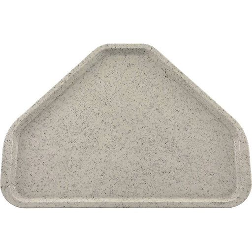 Polyestertablett Trapez, Farbe Granit, 477 x 337 x 15 mm (BxTxH)  