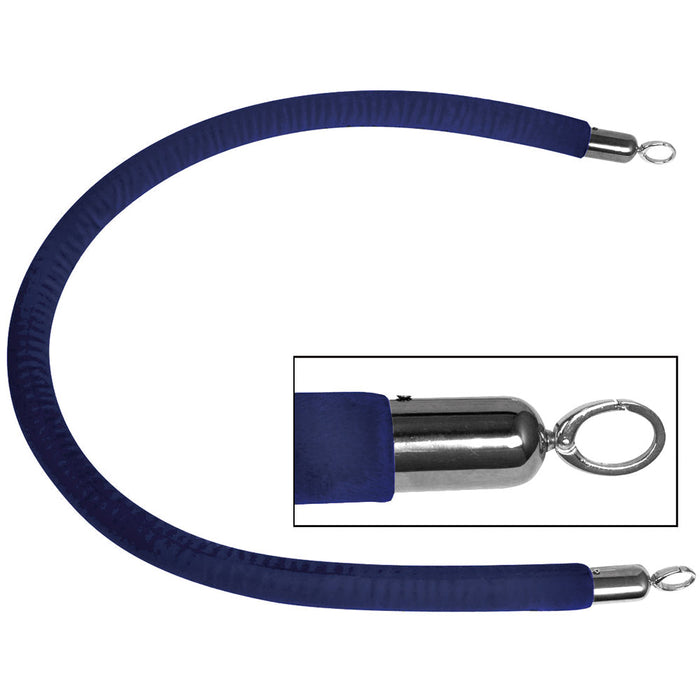 BB3210150 حبل ربط أزرق غامق تركيبات مطلية بالكروم طول 150 سم | ELB المعدة