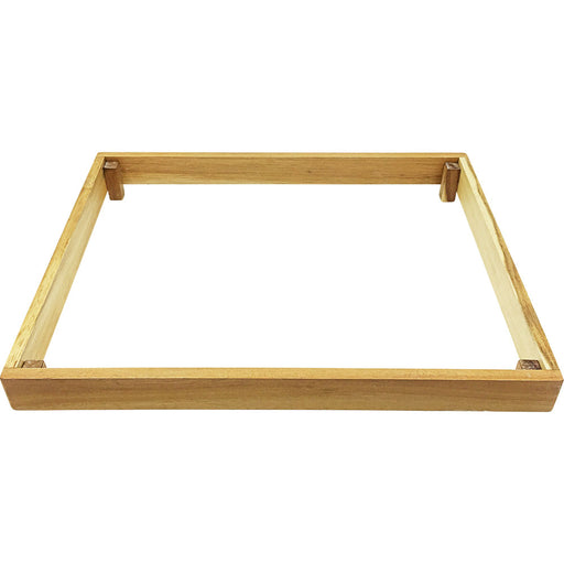 Buffet-Box aus Akazienholz, 420x320x55 mm