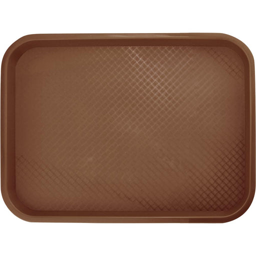 Fast Food Tablett 300 x 400 mm, braun