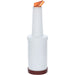 BE0404010 Dosing and storage bottle, color brown, 1 liter