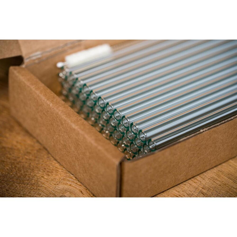 ELB glass drinking straws