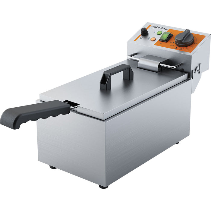 Fritteuse CATERINA, 4 Liter, 200x430x265 mm (BxTxH), 2 kW 230V