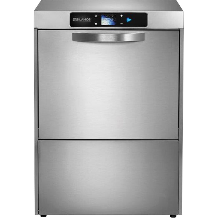 GE533 Silanos N50 EVO HY-NRG universal dishwasher incl. Rinse aid dosing, detergent dosing and drain pump and built-in water softener | ELB gastro