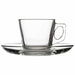 GL2801075 Bicchiere caffè 0,075 litri con piattino | ELB gastro