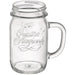Quattro Stagioni glass beaker without lid, 0,415 liters