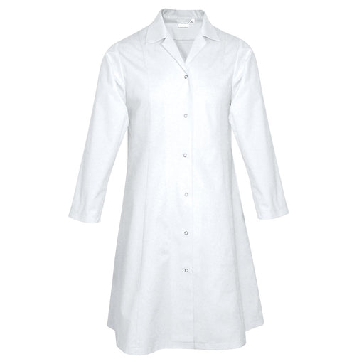 Nino Cucino Damen-Kochjacke langarm, weiß, Größe M