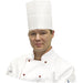 Gorro de cocinero Nino Cucino, blanco, línea 100% polar, altura 20 cm
