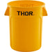 Garbage can 75 liters yellow