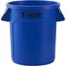 Garbage can 38 liters blue