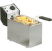 ROLLER GRILL deep fryer, 5 liters, dimensions 190 x 425 x 320 mm (WxDxH)