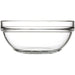 Glass bowl, Ø 172 mm, height 76 mm, 1,2 liters