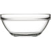 Glass bowl, Ø 230 mm, height 101 mm, 2,5 liters