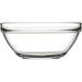 Glass bowl, Ø 262 mm, height 113 mm, 3,7 liters