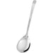 Serving spoon, highly polished, made from one piece, handle length 31,5 cm