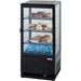 KT0102078 refrigerated display case PAN4L, black, dimensions 428 x 386 x 960 mm (WxDxH) | ELB gastro