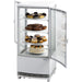 KT0301086 refrigerated display case PAN4T with two doors, dimensions 429 x 425 x 980 mm (WxDxH) | ELB gastro