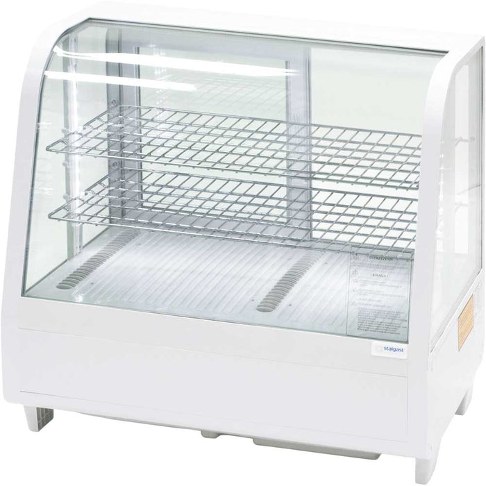 KT0601100 Cold counter SES6 with LED lighting, white, dimensions 682 x 450 x 675 mm (WxDxH) | ELB gastro