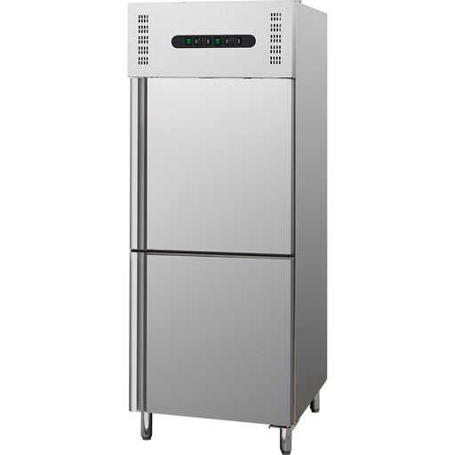 KT2505600 Combinazione frigo/congelatore, 300 + 300 litri, adatta per GN 2/1, dimensioni 680 x 800 x 2010 mm (LxPxH) | ELB gastro