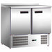 KT3021257 Mesa refrigerada con dos puertas, dimensiones 900 x 700 x 880 mm (WxDxH) | ELB gastro