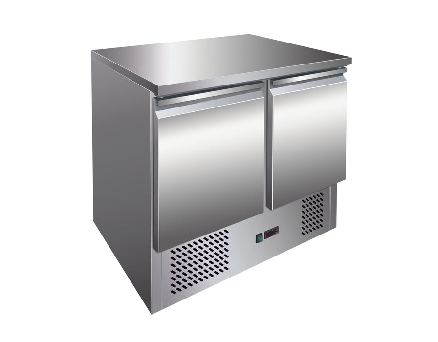 KT3022257 Tiefkühltisch mit 2 Türen, 943x700x850 mm | ELB Gastro