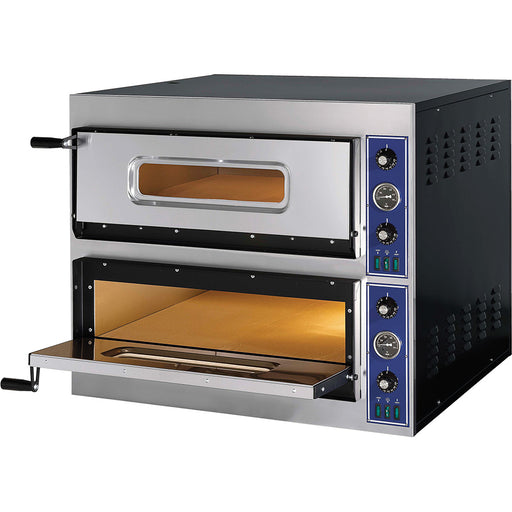 PP0002432 GGF печь для пиццы E-Start Line с двумя камерами, 8,4 кВт, 900x785x750 мм (ШxГxВ)