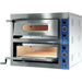 PP0302636 Forno per pizza GGF a due camere, 18 kW, 1010 x 1210 x 750 mm (LxPxA)