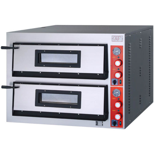 PP0602636 GGF печь для пиццы с двумя камерами, полный шамот, 18 кВт, 1010 x 1210 x 750 мм (ШxГxВ)