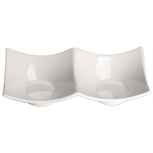 Serie Elegantia Doppelschälchen eckig 2 x 0,165 Liter  