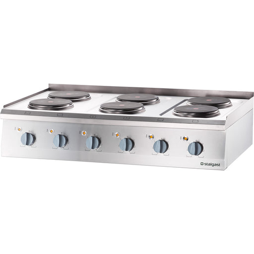 Elektro-Kochfeld als Tischgerät Serie 700 ND - 6-Platten (6x2,6) | ELB Gastro