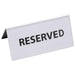 Tischschild RESERVED