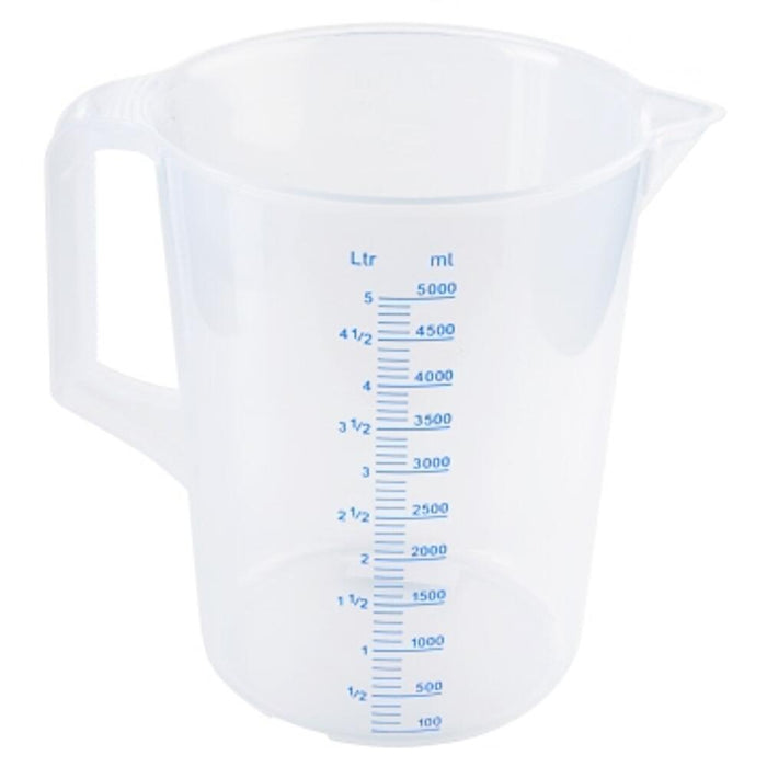 Messbecher, transparent 5 l
