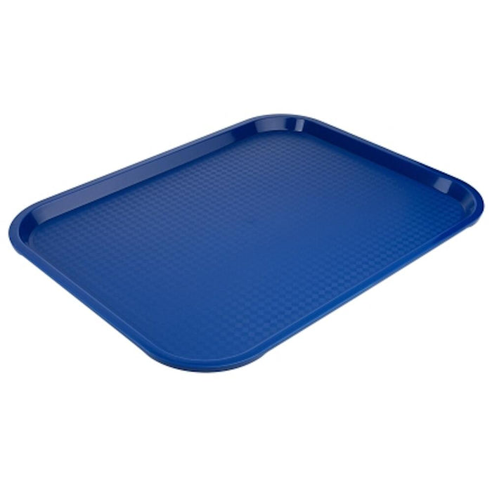 Fast Food Tablett 45 cm blau