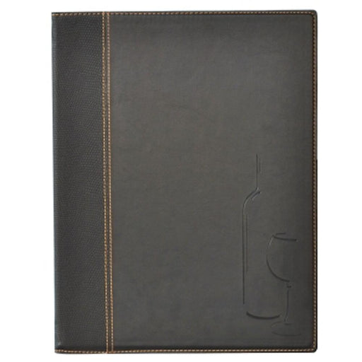 Weinkarte DIN A4, schwarz