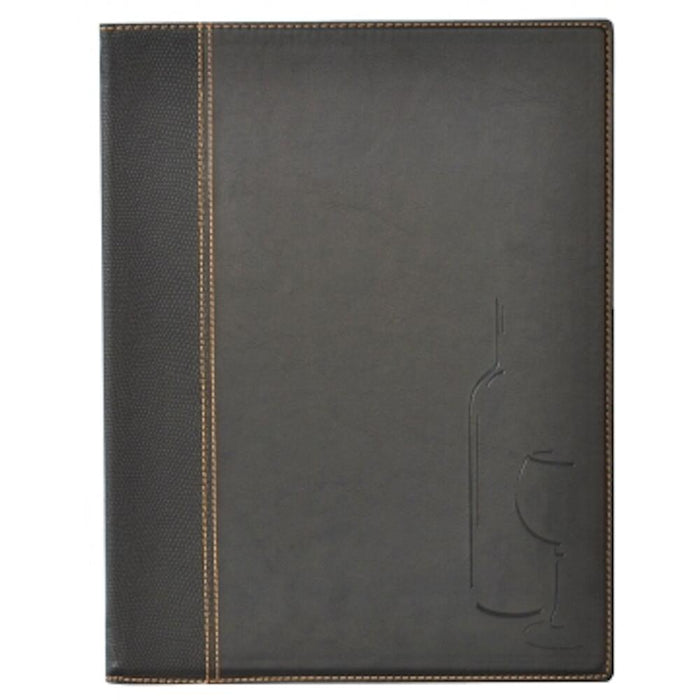 Weinkarte DIN A4, schwarz