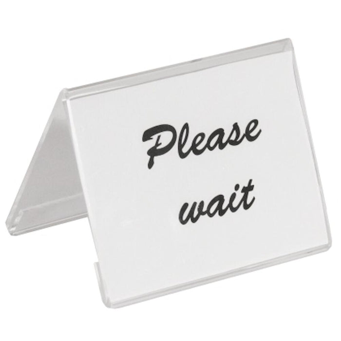 Acryl Aufsteller 10,5 x 8 cm